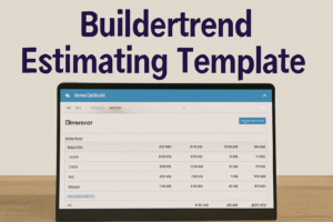 Construction Estimating Tools