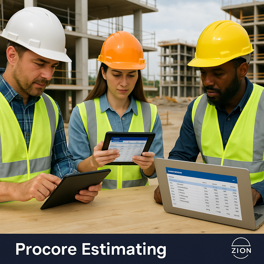 Procore estimating