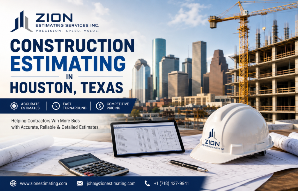 Construction Estimating Services in Houston, TX | Zion Estimating Services Inc. 2 Construction Estimating Services in Houston