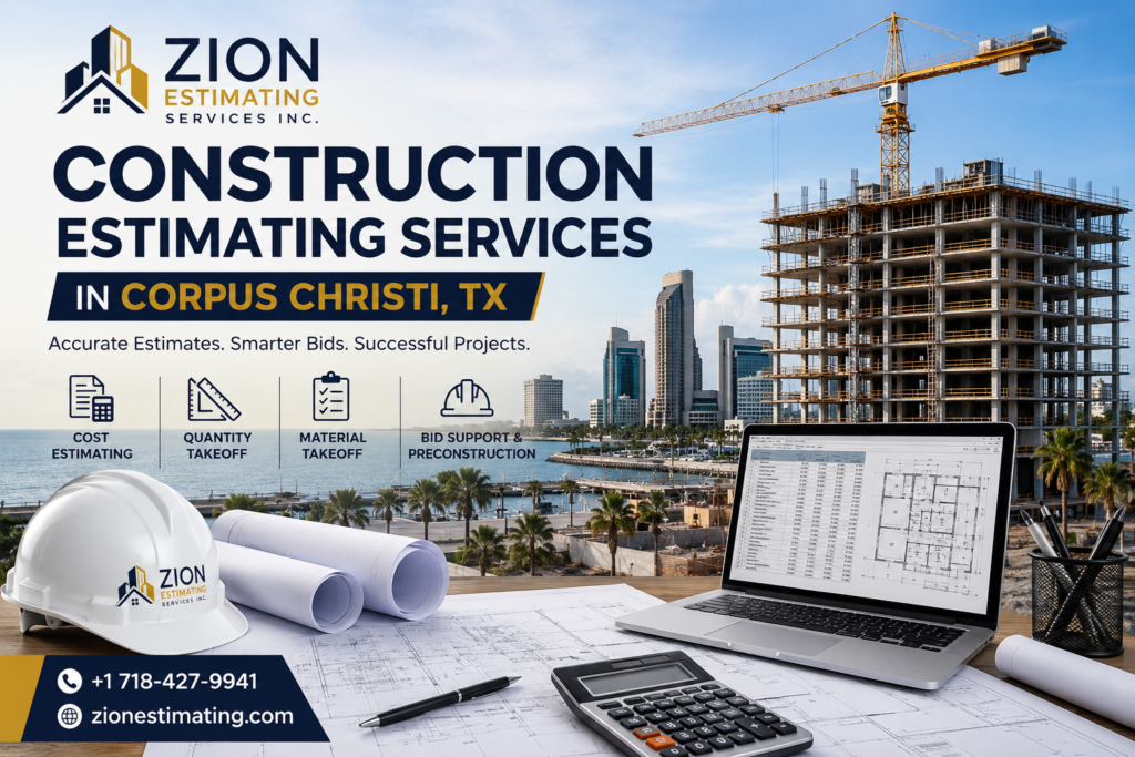 Construction Estimating Services in Corpus Christi, TX | Zion Estimating 2 Construction estimating services in Corpus Christi